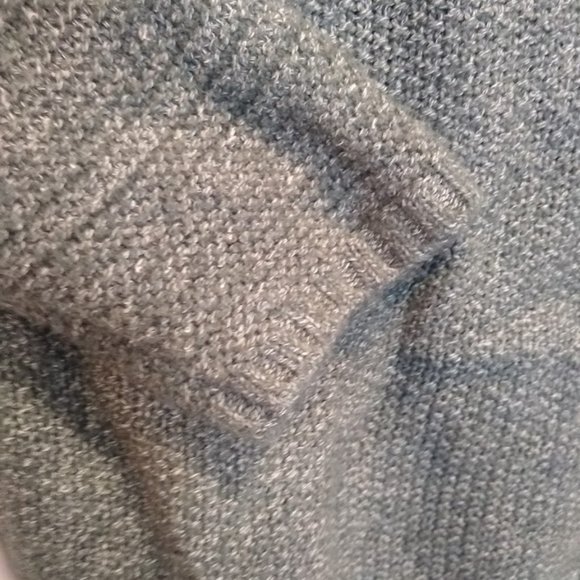 Universal Threat Funnel Neck Quarter Zip Sage Sweater M - Picture 7 of 9